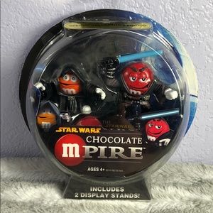 Star Wars chocolate Mpire M&Ms figurines NIB 2005